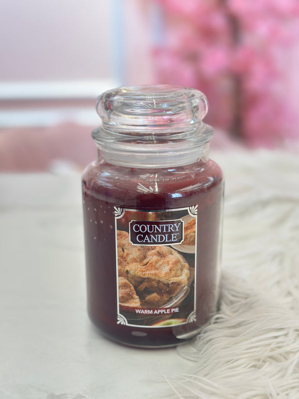 Warm apple pie